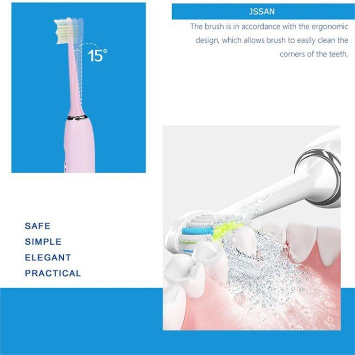 Spazzolino da denti elettrico Pulizia dei denti dei bambini