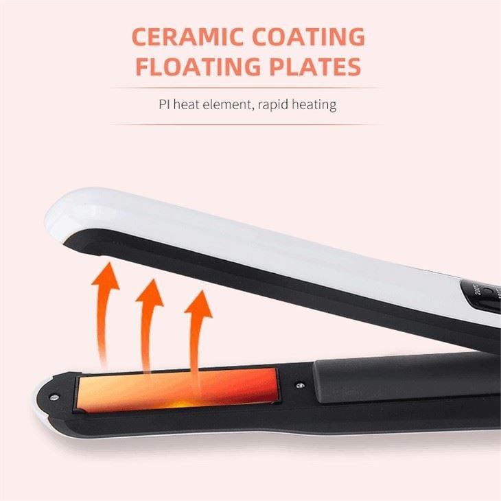 Piastra per capelli da viaggio ricaricabile USB cordless