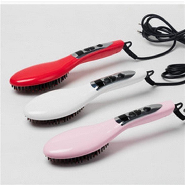 Pettine elettrico per capelli lisci