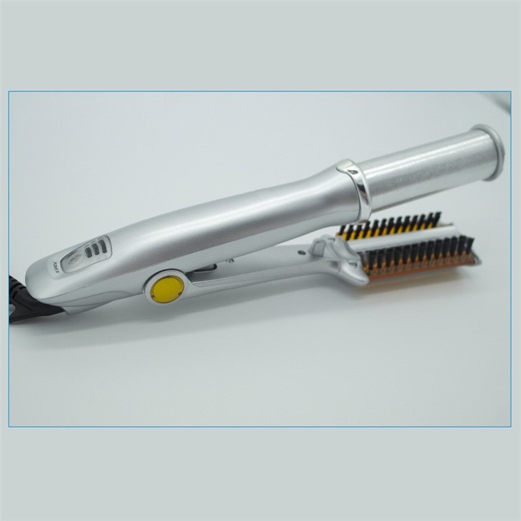 Piastra per capelli arricciata in ferro piatto 2 in 1